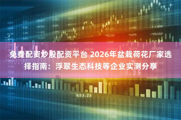 免费配资炒股配资平台 2026年盆栽荷花厂家选择指南：浮翠生态科技等企业实测分享